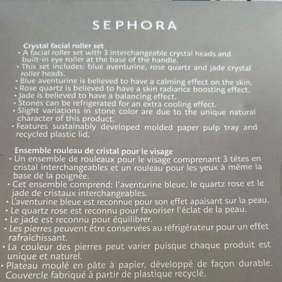 NWT Sephora Facial Roller Set - Picture 6 of 6